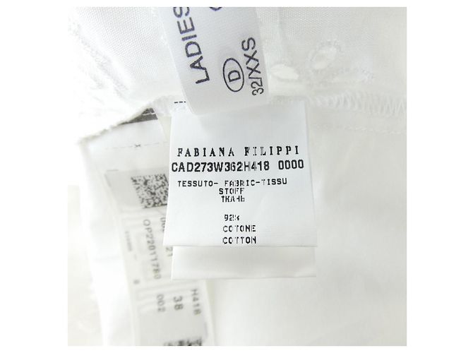 Autre Marque Camisa FABIANA FILIPPI Blanco - vista 3
