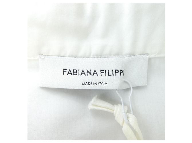 Autre Marque Camisa FABIANA FILIPPI Blanco - vista 5