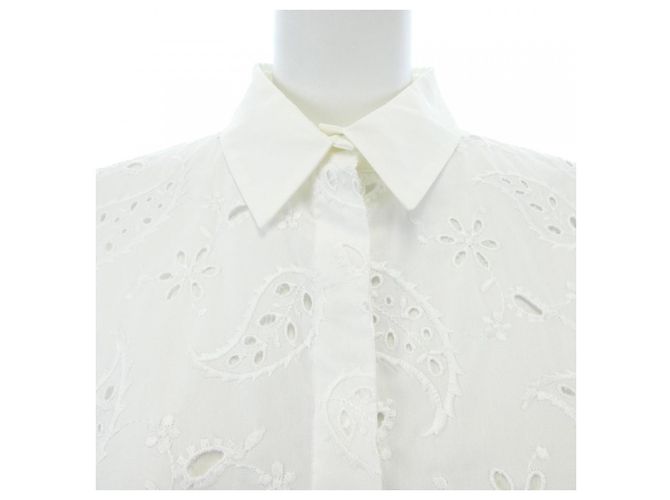 Autre Marque Camisa FABIANA FILIPPI Blanco - vista 6