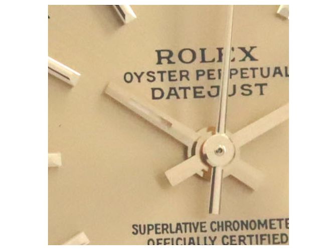 Rolex Datejust Stainless Steel Yellow Gold Uhr Golden - Ansicht 6