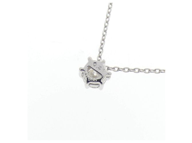 Autre Marque Diamantenhalskette Pt900/Pt850 Silber - Ansicht 4