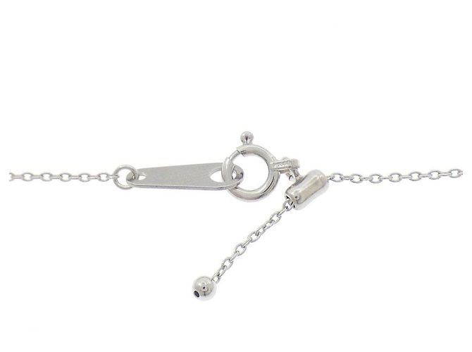 Autre Marque Diamantenhalskette Pt900/Pt850 Silber - Ansicht 5
