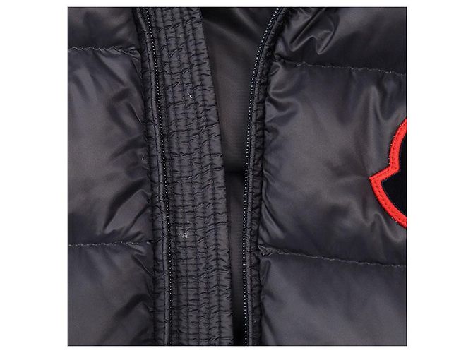 Moncler SASSIERE GIUBOTTO Chaqueta de plumón 100% Nylon Azul Azul marino - vista 4
