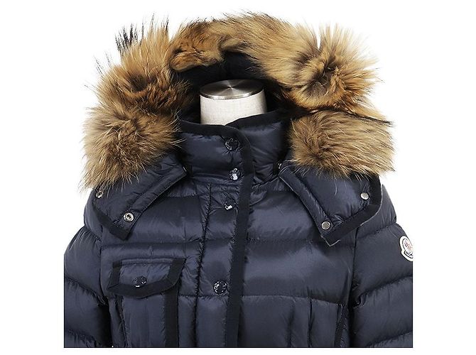 Moncler HERMIFUR GIUBOTTO Chaqueta de Plumas de Nylon Azul Azul marino - vista 2