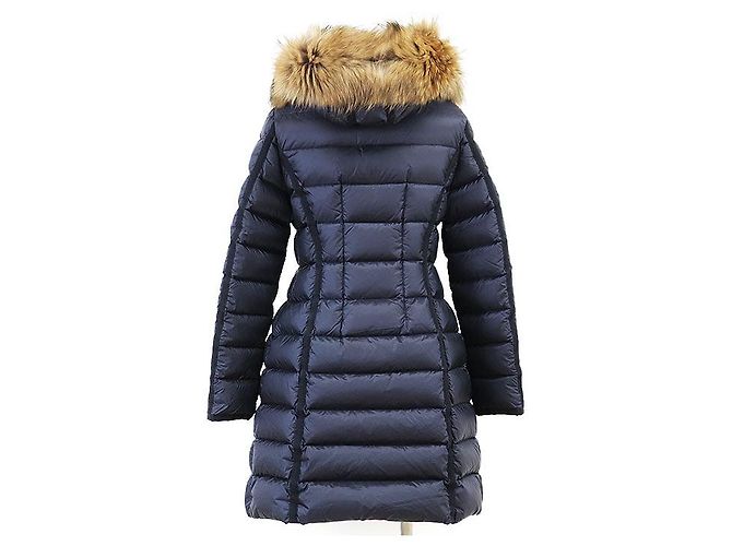 Moncler HERMIFUR GIUBOTTO Chaqueta de Plumas de Nylon Azul Azul marino - vista 4