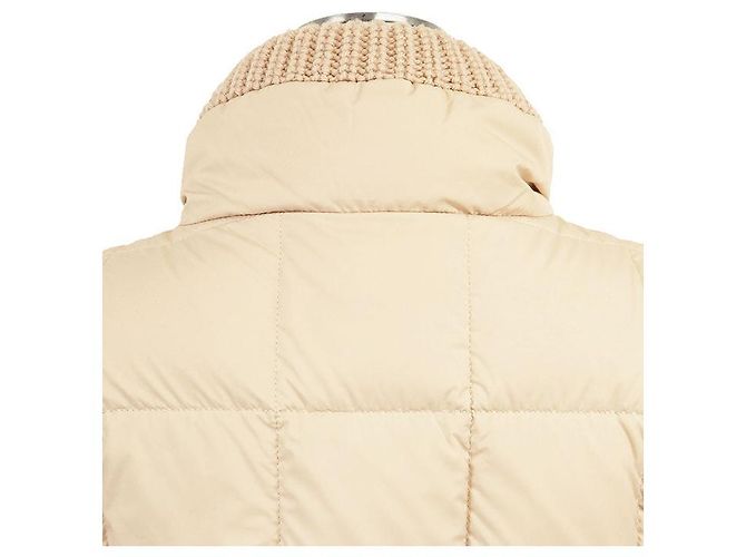 Moncler ANTIGONE Daunenjacke aus Polyester Beige - Ansicht 14