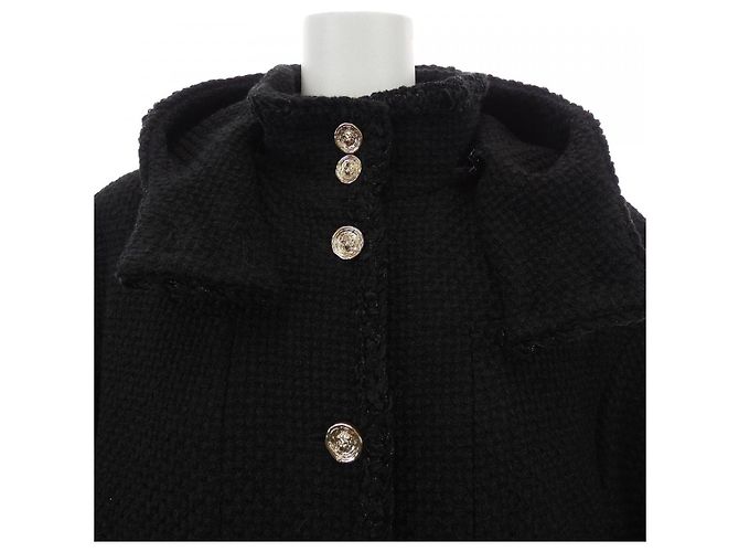 Abrigo de lana Chanel P79858V71974 Negro - vista 6