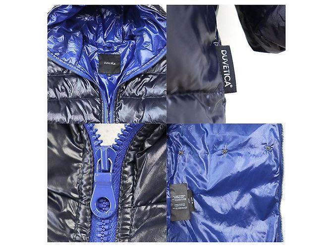 Autre Marque DUVETICA ACE Abrigo de plumón 100% Nylon Azul - vista 9