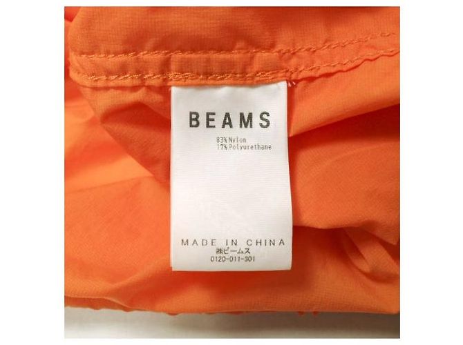 Autre Marque SSZ SHOWA 48 Blouson Nylon Jacket Arancione - vista 7