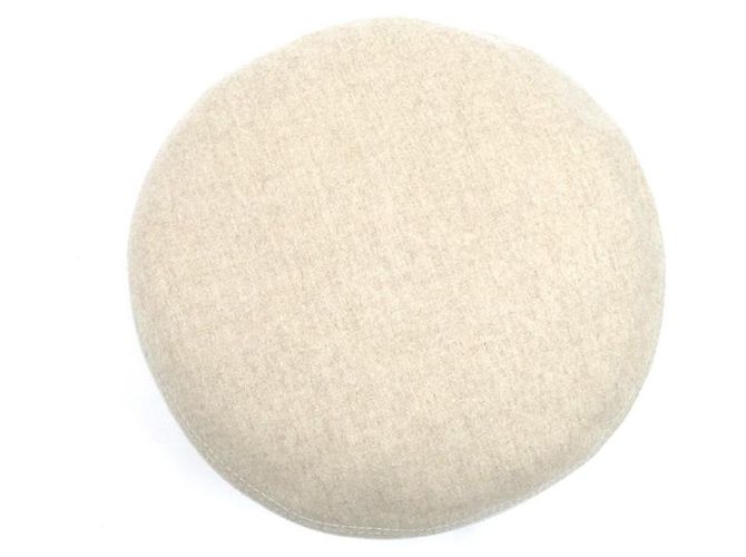 Boina de cachemira Hermès Saint-Honoré 58 Beige - vista 3