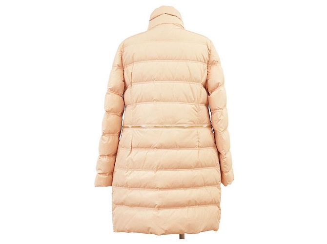 Abrigo de plumón de nailon Salvatore Ferragamo Rosa Beige - vista 5