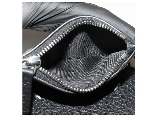 Maison Martin Margiela Cartera tri-fold de becerro Maison Margiela Negro - vista 4