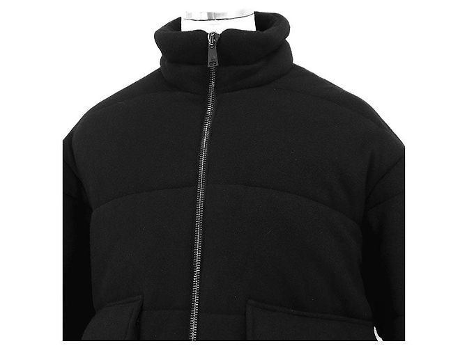 Autre Marque Chaqueta acolchada bordada de 100% Cashmere Gabriele Pasini Negro - vista 2