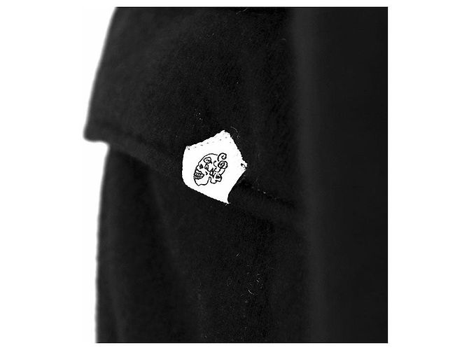 Autre Marque Chaqueta acolchada bordada de 100% Cashmere Gabriele Pasini Negro - vista 4