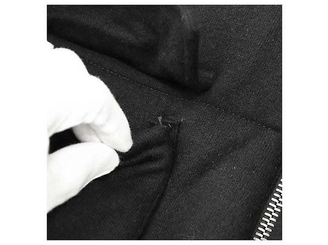 Autre Marque Chaqueta acolchada bordada de 100% Cashmere Gabriele Pasini Negro - vista 5
