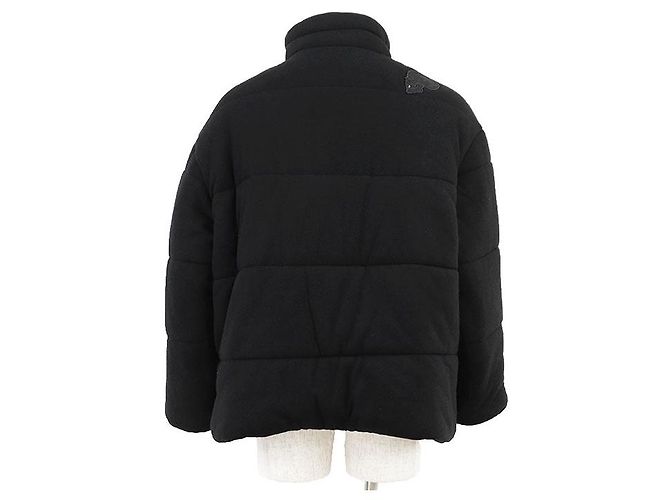 Autre Marque Chaqueta acolchada bordada de 100% Cashmere Gabriele Pasini Negro - vista 7