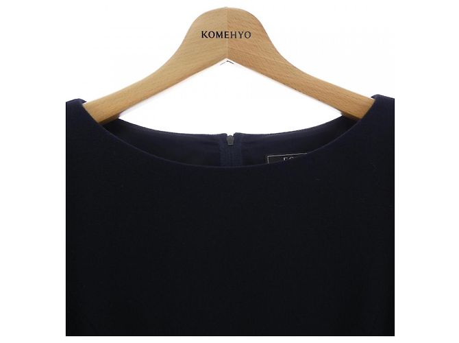 Autre Marque Vestido FOXEY Azul Azul marino - vista 5