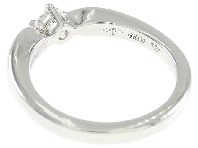 Bulgari Bvlgari Dedicata A Venice Ring aus Platin Größe 6 Silber - Ansicht 3
