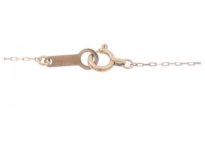 Autre Marque Collana 4°C in oro rosa K10 con topazio bianco e diamante - vista 5