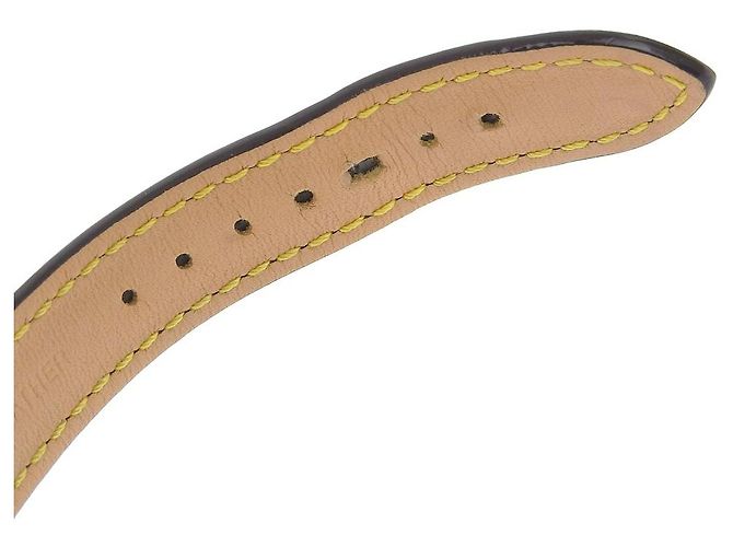 Relógio Louis Vuitton Tambour Monogram Vernis em aço inoxidável Marrom - vista 7