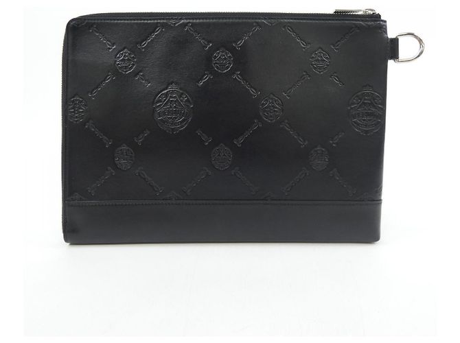 Bolsa de mão em couro Berluti Preto - vista 3