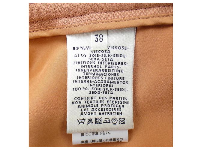 Hermès Hermes Ceinture de Celtique Skirt Arancione - vista 3