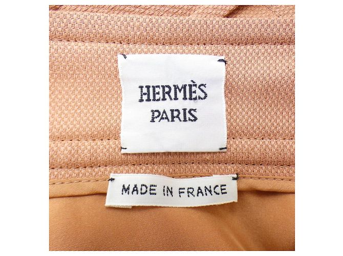 Hermès Hermes Ceinture de Celtique Skirt Arancione - vista 4