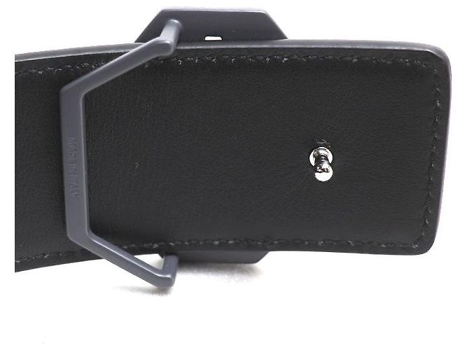 Autre Marque Cinto Dior CD Diamond PVC Preto - vista 4