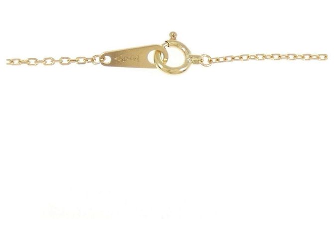 Autre Marque Collar Au750 Rubí y Diamantes Dorado - vista 5