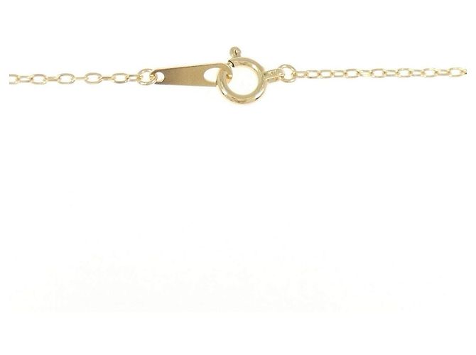Autre Marque Collar de Cruz Au750 Dorado - vista 5