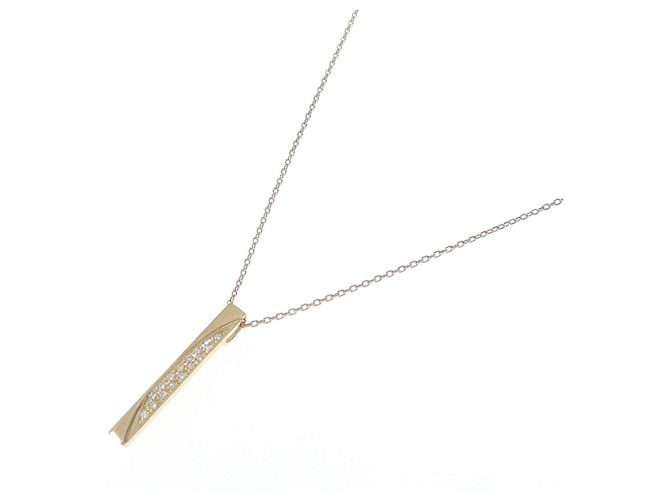 Autre Marque Diamantenhalskette Au750 Golden - Ansicht 2