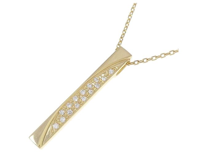 Autre Marque Diamantenhalskette Au750 Golden - Ansicht 3