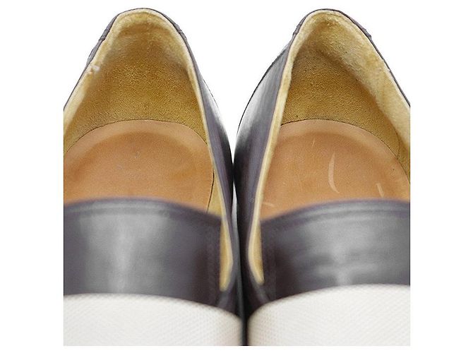 Hermès Mocasines de piel Hermes Castaño - vista 7