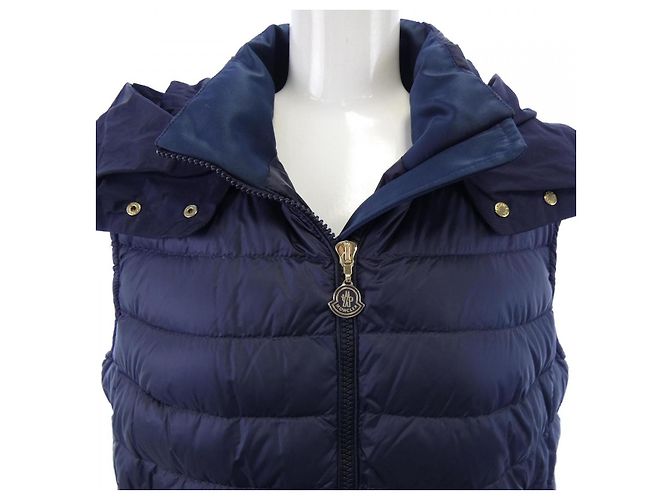 Chaleco de plumón Moncler AMARANTE Azul Azul marino - vista 6