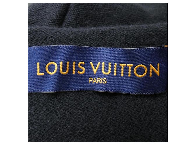 Hoodie de cashmere Inside Out Louis Vuitton Preto - vista 4