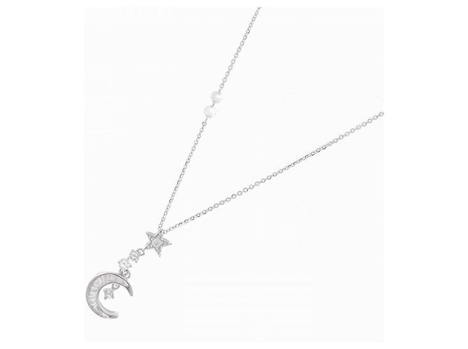 Autre Marque Collana di diamanti Au750 Argento - vista 2