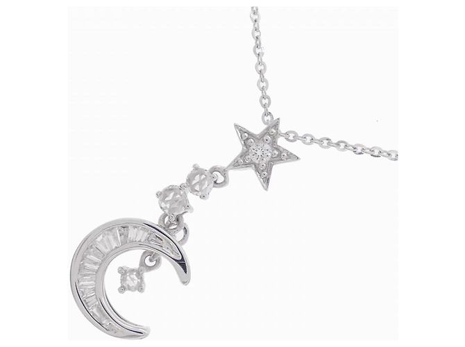 Autre Marque Collana di diamanti Au750 Argento - vista 3