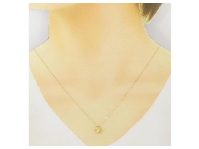 Autre Marque Diamantenhalskette Au750 Golden - Ansicht 6