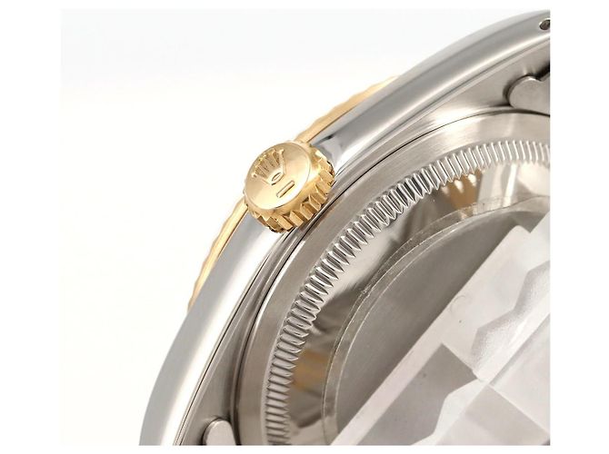 Rolex Datejust Acero Inoxidable y Oro Amarillo Automático Dorado - vista 4