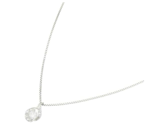 Autre Marque Collar de diamantes PT900 PT850 Plata - vista 2