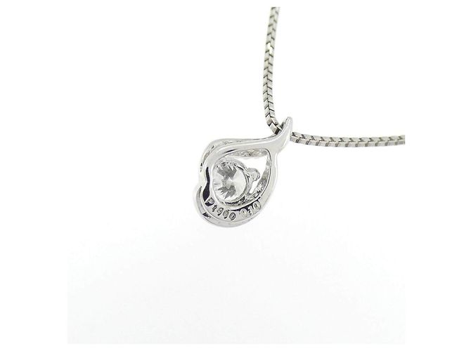 Autre Marque Collar de diamantes PT900 PT850 Plata - vista 4