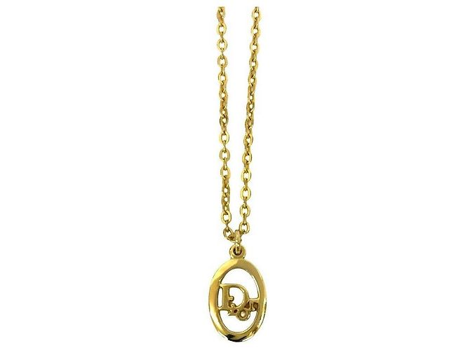 Autre Marque Christian Dior Halskette Golden - Ansicht 4