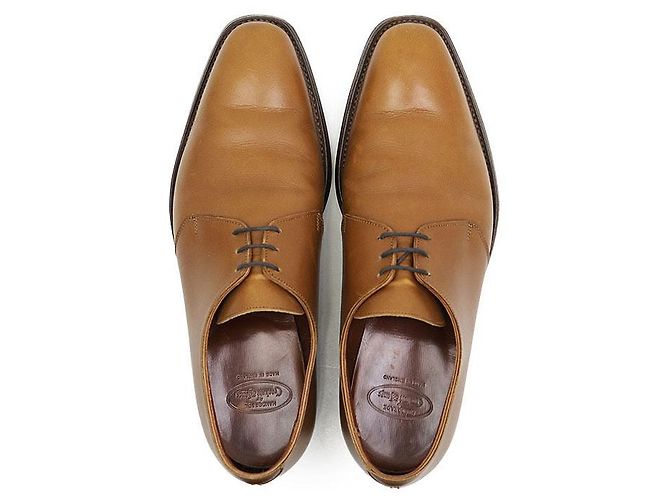 Autre Marque Scarpe Derby in pelle Crockett & Jones Marrone Marrone chiaro - vista 8