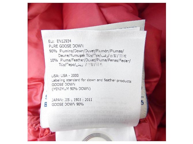 Moncler LANS 53048 Down Jacket Red - view 4