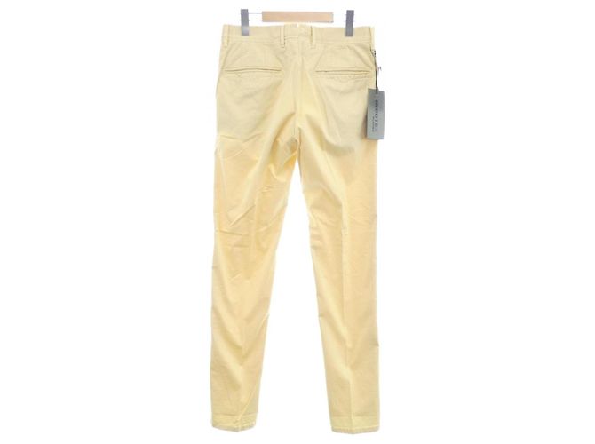 Autre Marque Pantaloni Incotex Giallo - vista 6