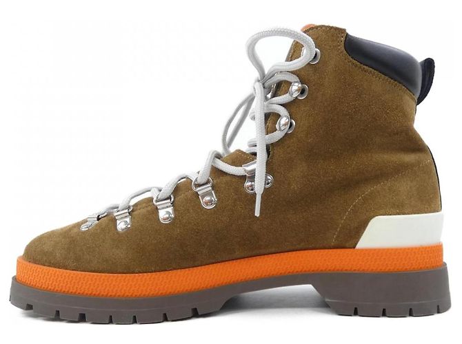 Botas Hermès Deniven de cuero marrón Castaño - vista 2