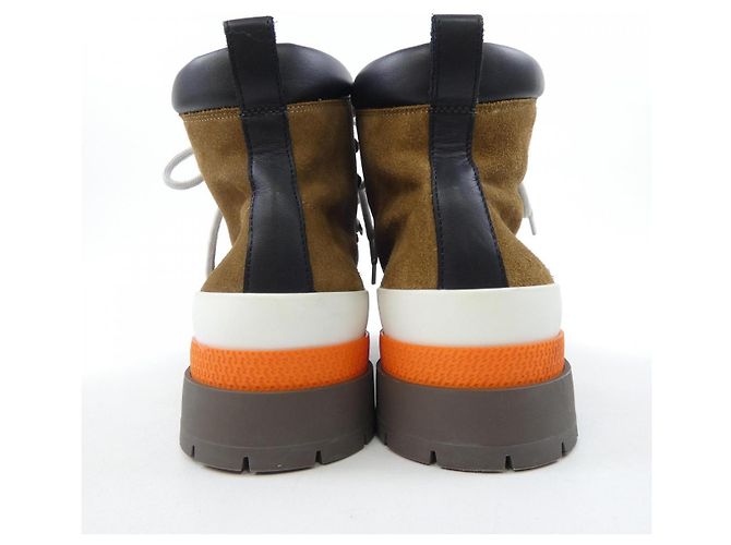 Botas Hermès Deniven de cuero marrón Castaño - vista 5