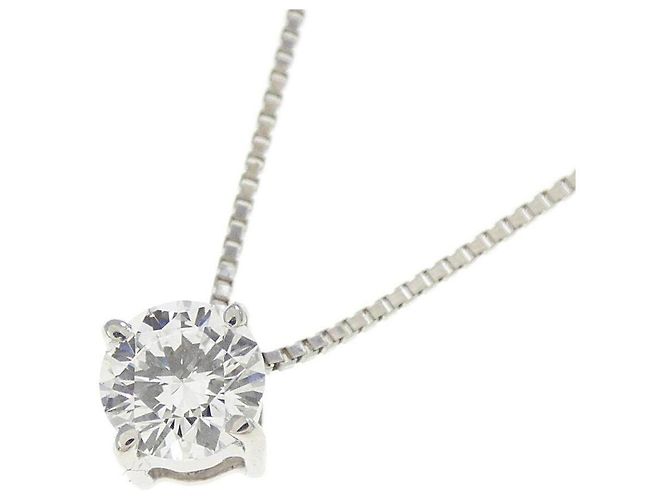 Autre Marque Collar de diamantes Pt900 Pt850 Plata - vista 3