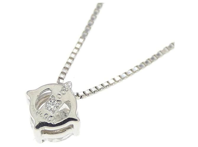 Autre Marque Collar de diamantes Pt900 Pt850 Plata - vista 4