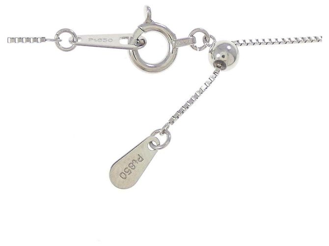Autre Marque Collar de diamantes Pt900 Pt850 Plata - vista 5